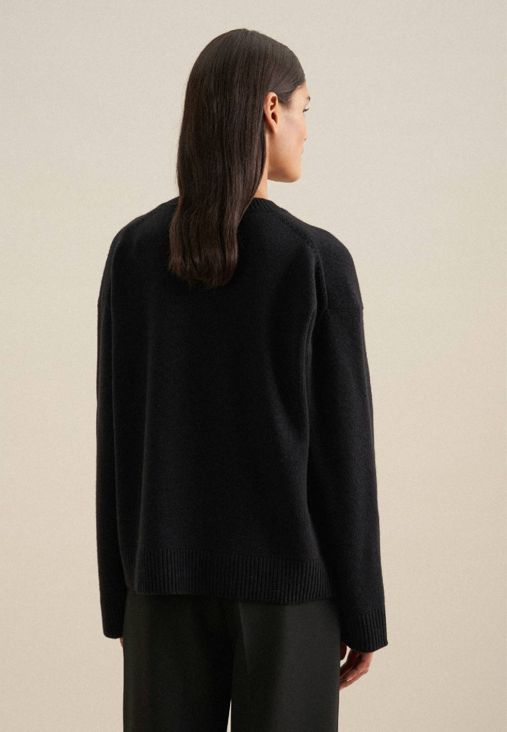 Studio Seidensticker Rundhals Pullover Oversized VIP-Rabatte