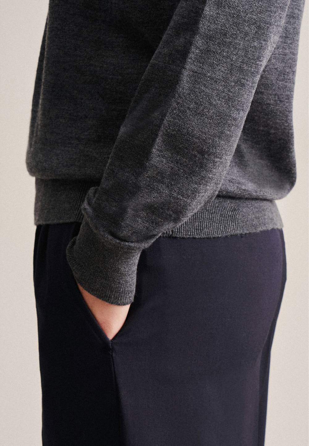 Studio Seidensticker Rundhals Pullover Regular Letzte 3 Tage
