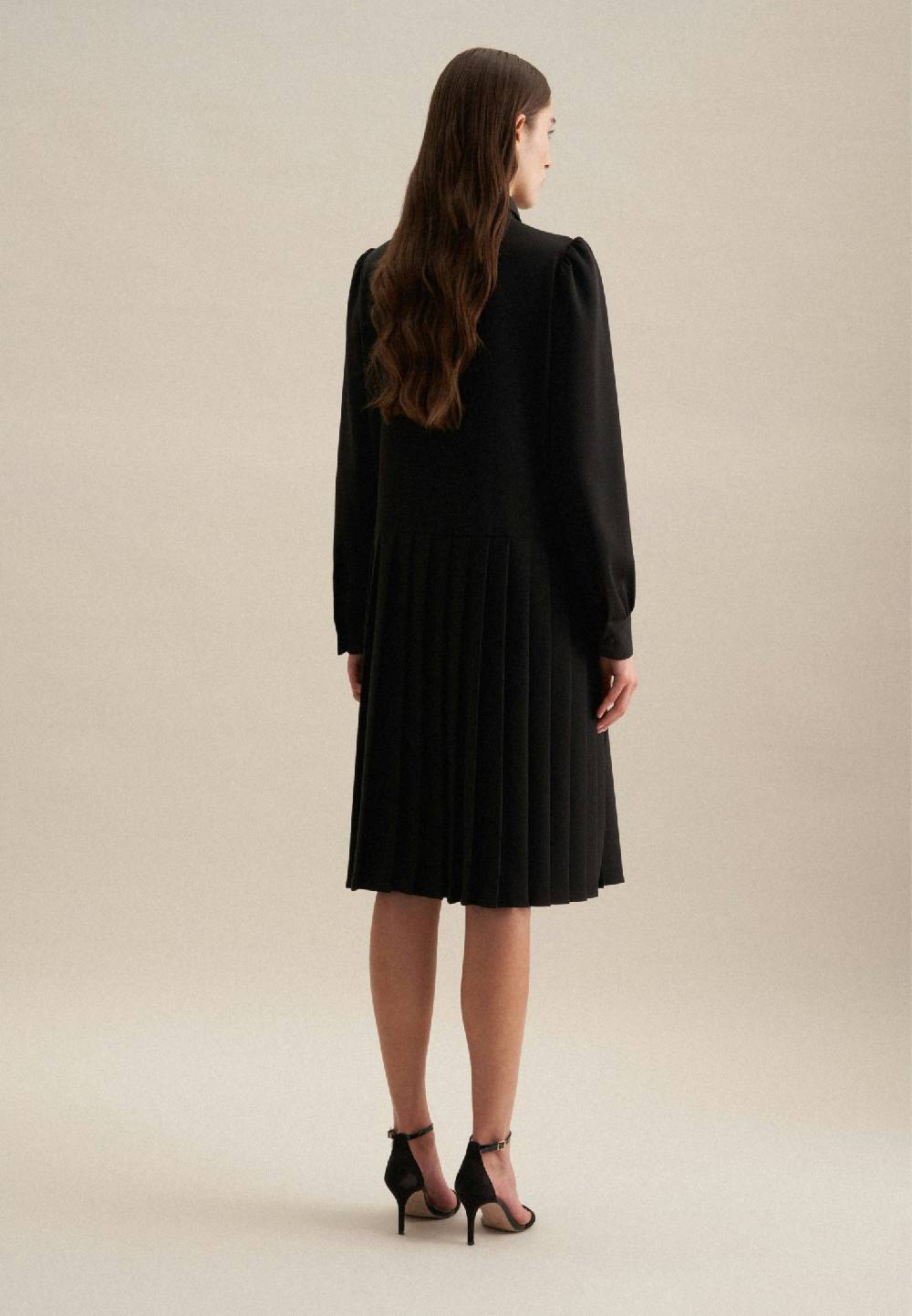 Studio Seidensticker Krepp Midi Kleid Bis zu 60% Rabatt