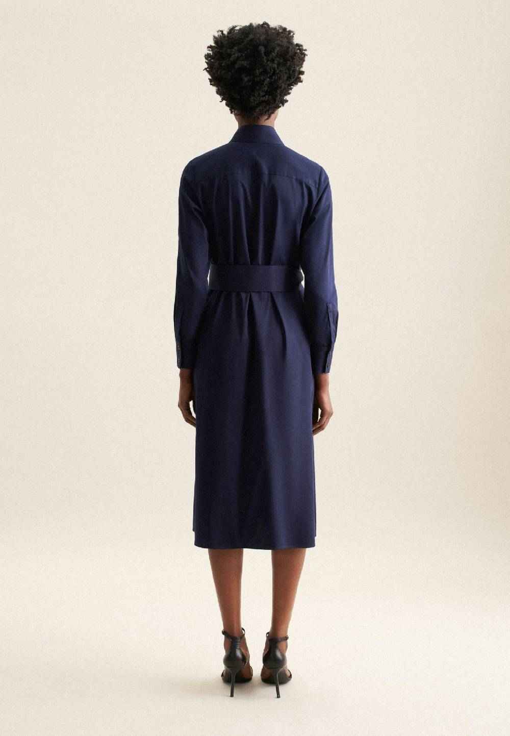Studio Seidensticker Satin Midi Kleid Im Verkauf