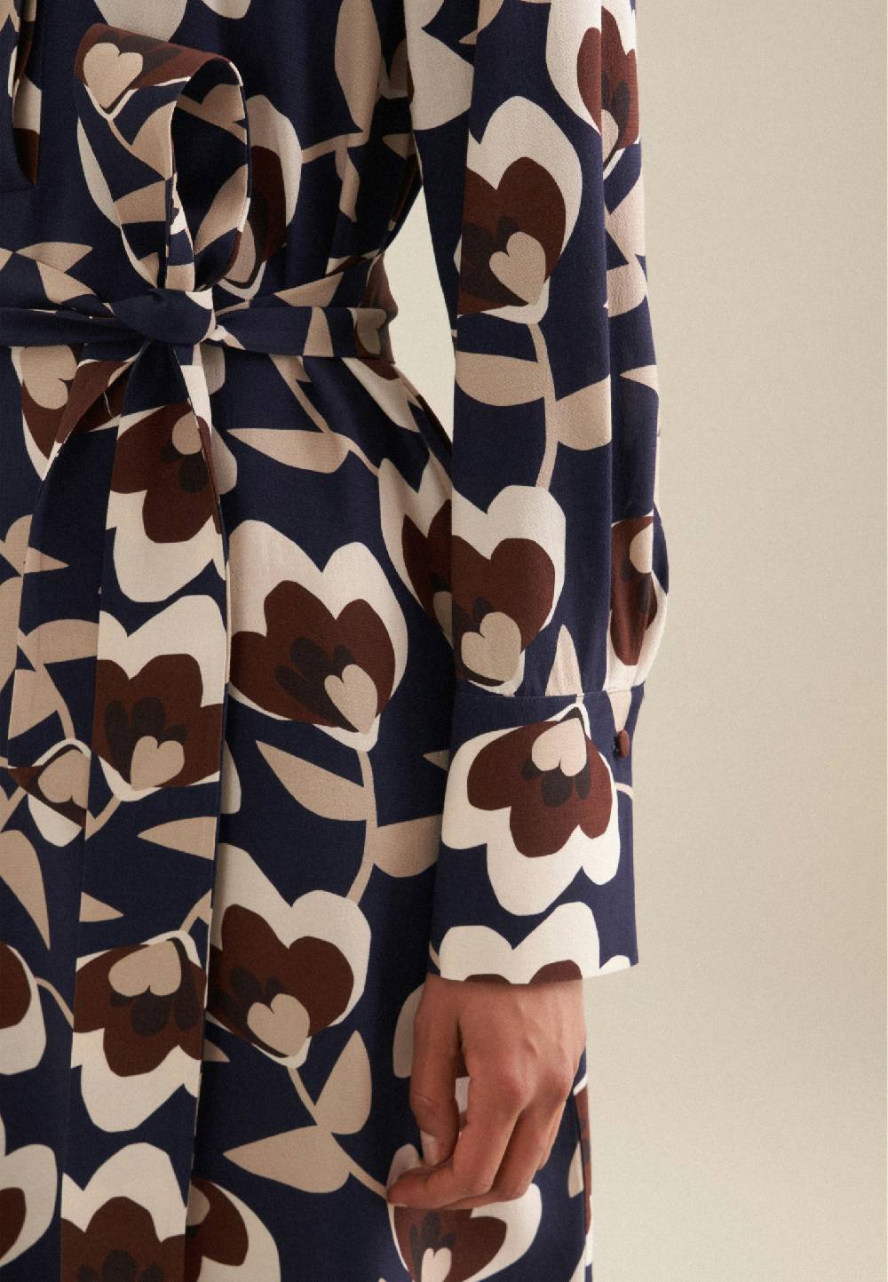 Studio Seidensticker Krepp Maxi Kleid Rabatte dieses Monats
