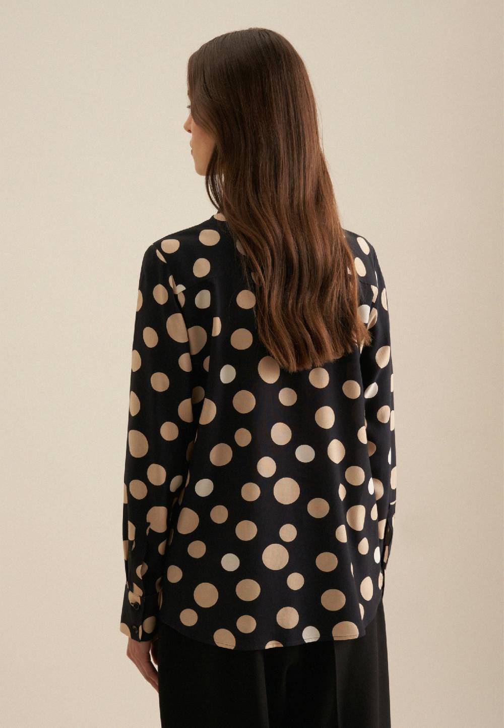 Studio Seidensticker Krepp Hemdbluse Online Shopping