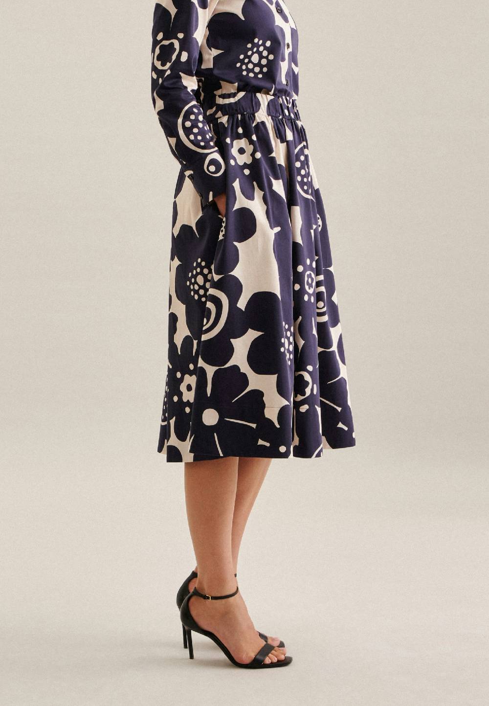 Studio Seidensticker Satin Midi Rock Tägliche Deals