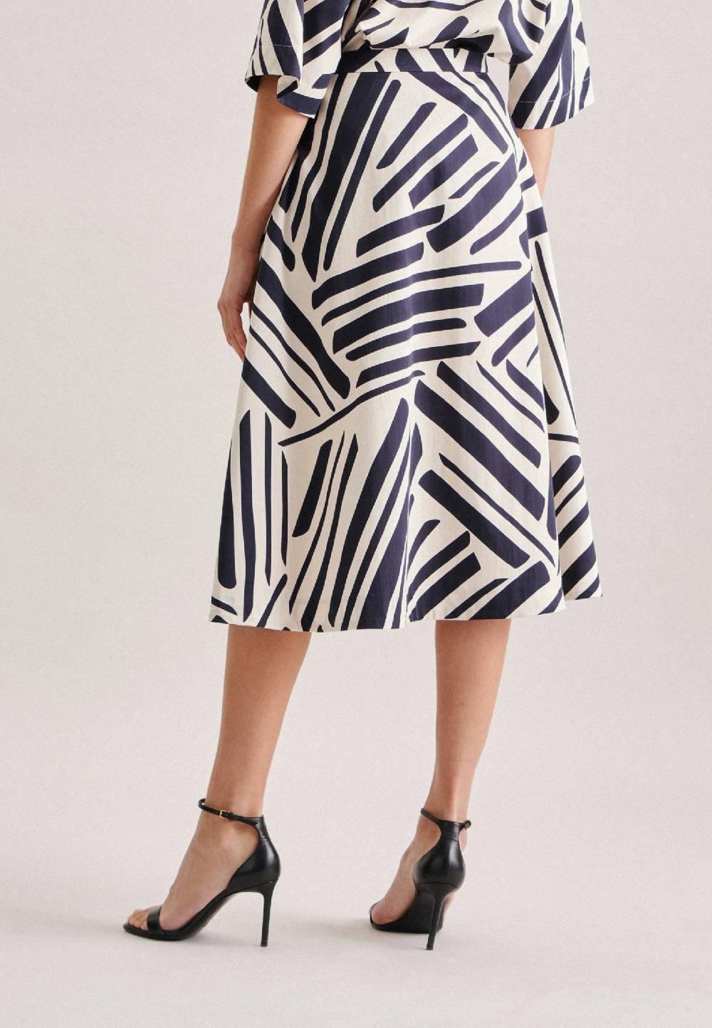 Studio Seidensticker Satin Midi Rock Sonderangebote