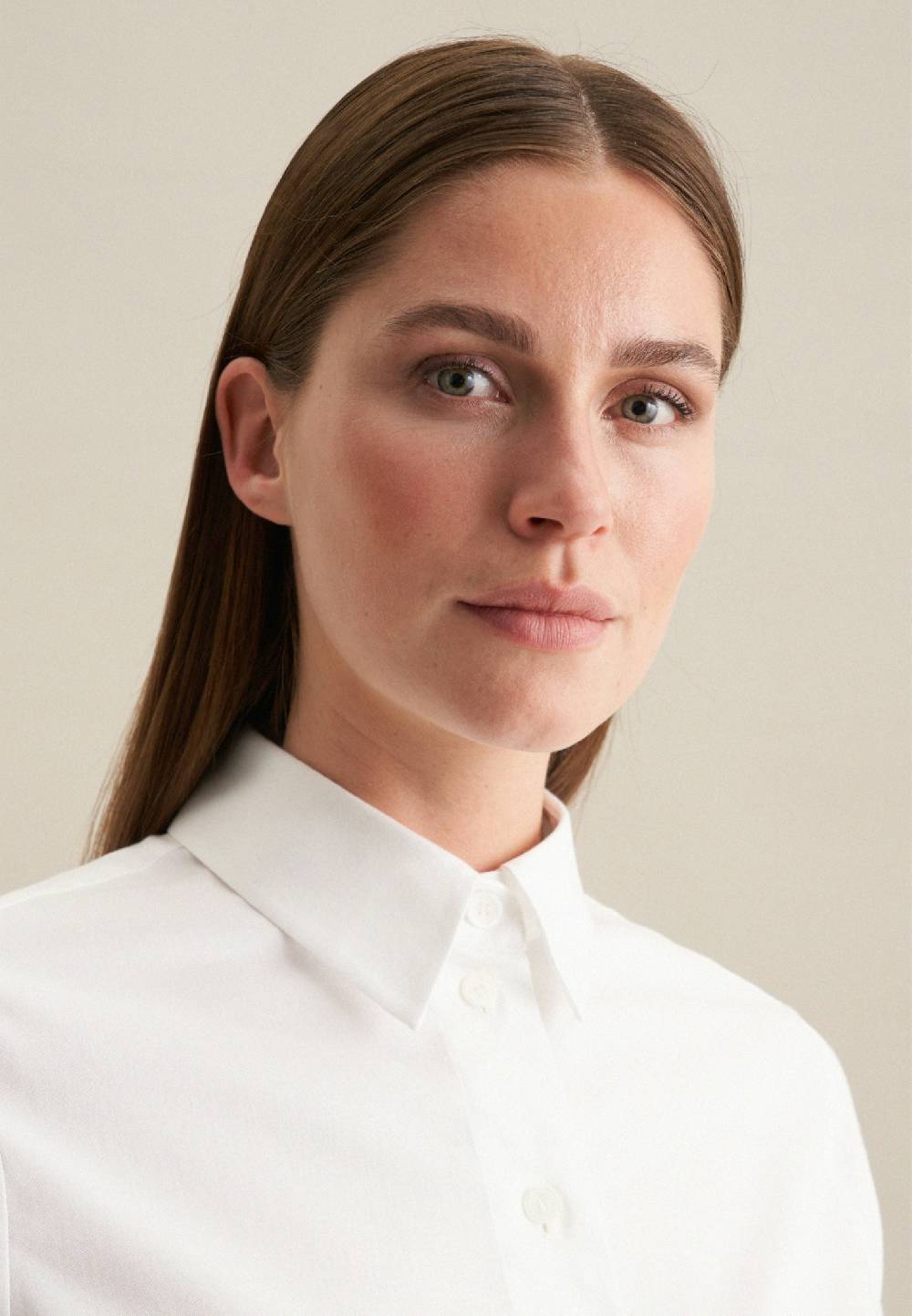 Studio Seidensticker Satin Hemdbluse Vierteljährliche Förderung