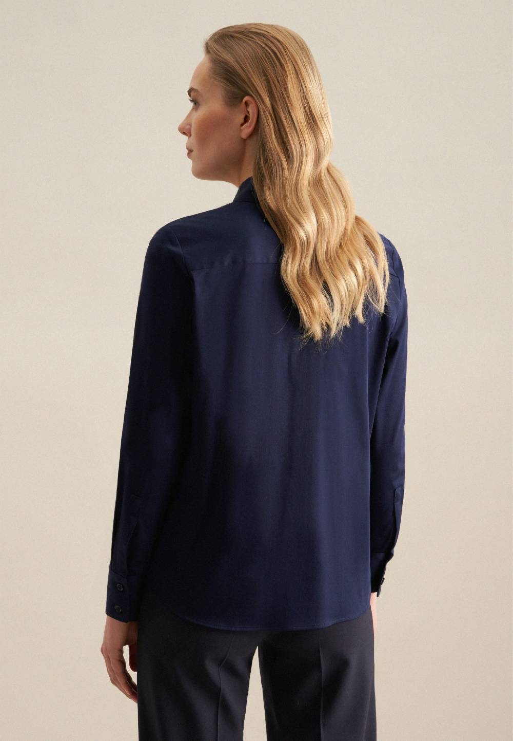 Studio Seidensticker Satin Hemdbluse Discount Store für neue Produkte