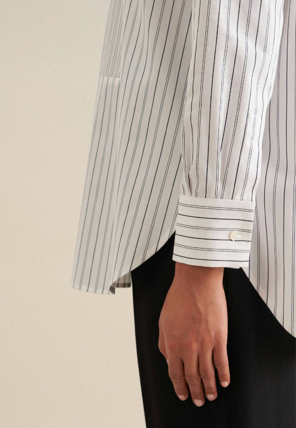 Studio Seidensticker Twill Longbluse Clearance-Verkauf