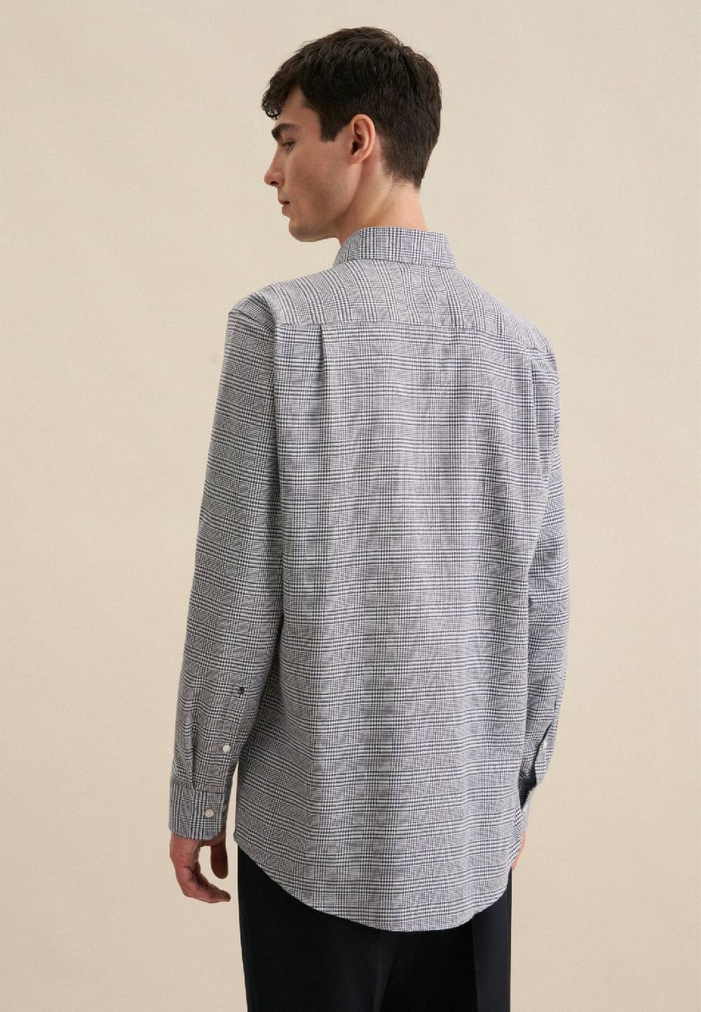 Studio Seidensticker Flanell Flanellhemd in Regular mit Kentkragen 50% Rabatt für begrenzte Zeit