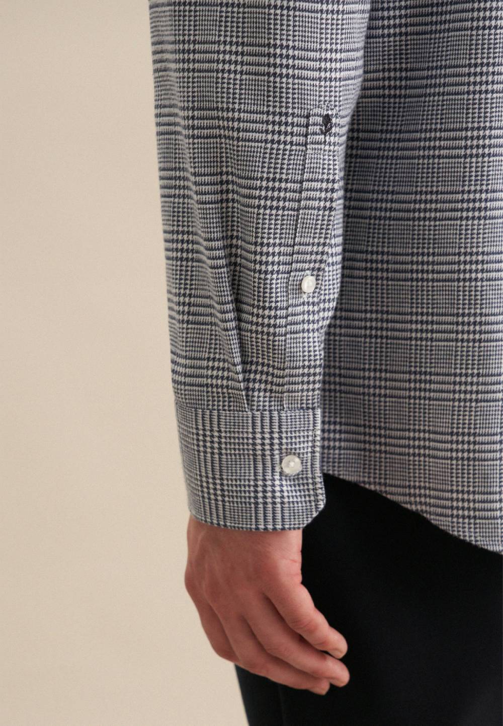 Studio Seidensticker Flanell Flanellhemd in Regular mit Kentkragen 50% Rabatt für begrenzte Zeit