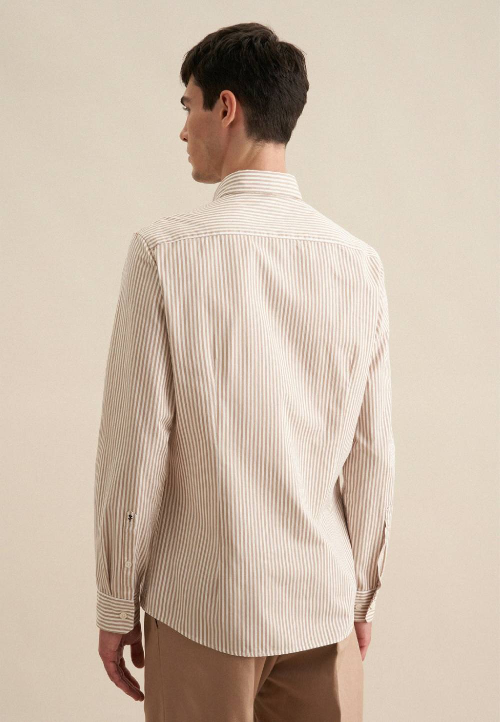 Studio Seidensticker Twill Casual Hemd in Slim mit Button-Down-Kragen Angebote