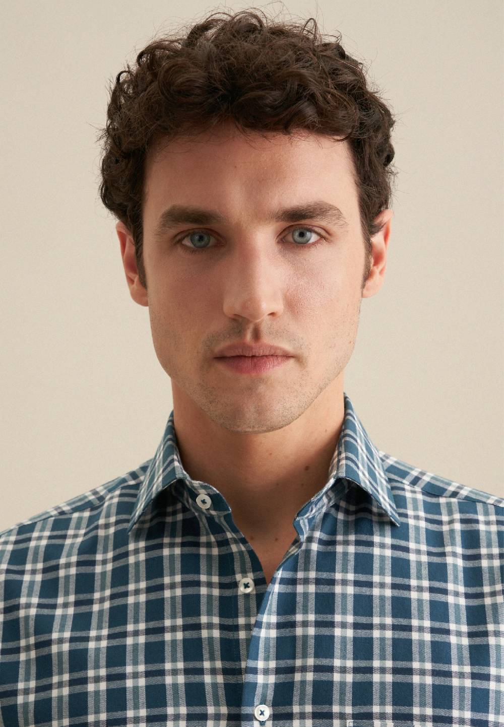 Studio Seidensticker Flanell Flanellhemd in Regular mit Button-Down-Kragen im Angebot