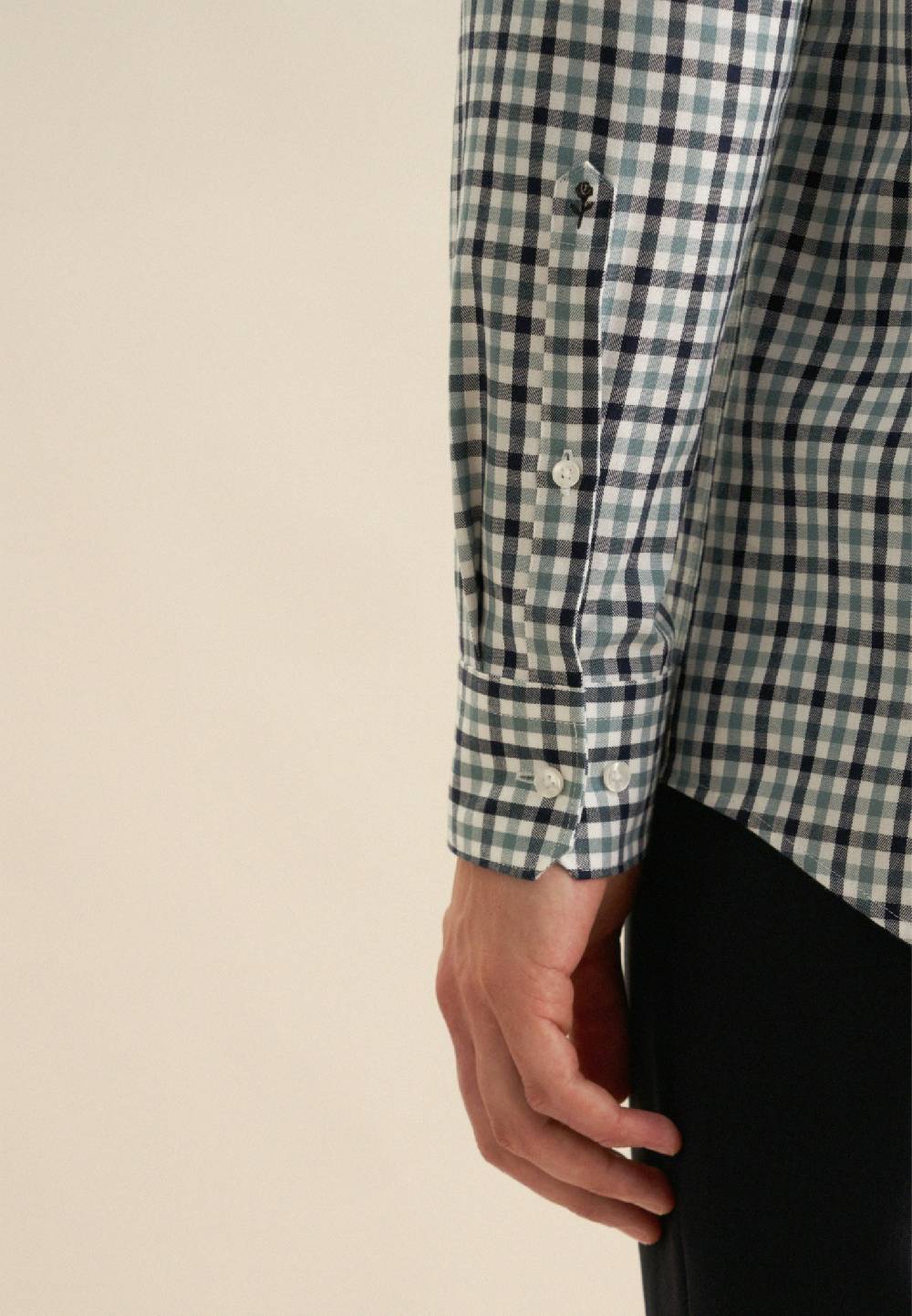 Studio Seidensticker Flanell Flanellhemd in Regular mit Button-Down-Kragen Meist gekauft