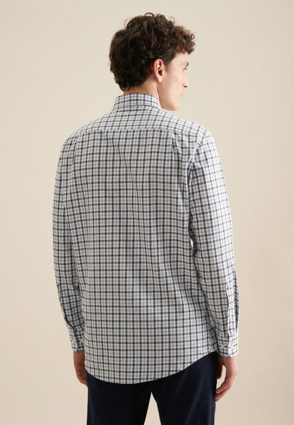 Studio Seidensticker Flanell Flanellhemd in Regular mit Button-Down-Kragen Blitzverkäufe