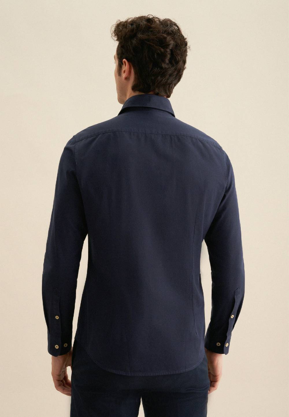 Studio Seidensticker Twill Casual Hemd in Slim mit Kentkragen Großer Ausverkauf