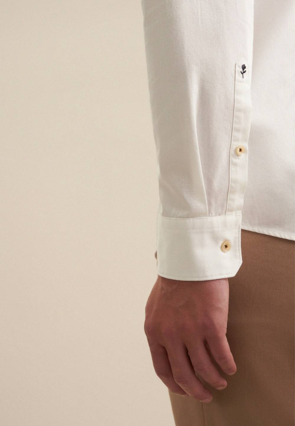 Studio Seidensticker Twill Casual Hemd in Slim mit Kentkragen Flash Sale