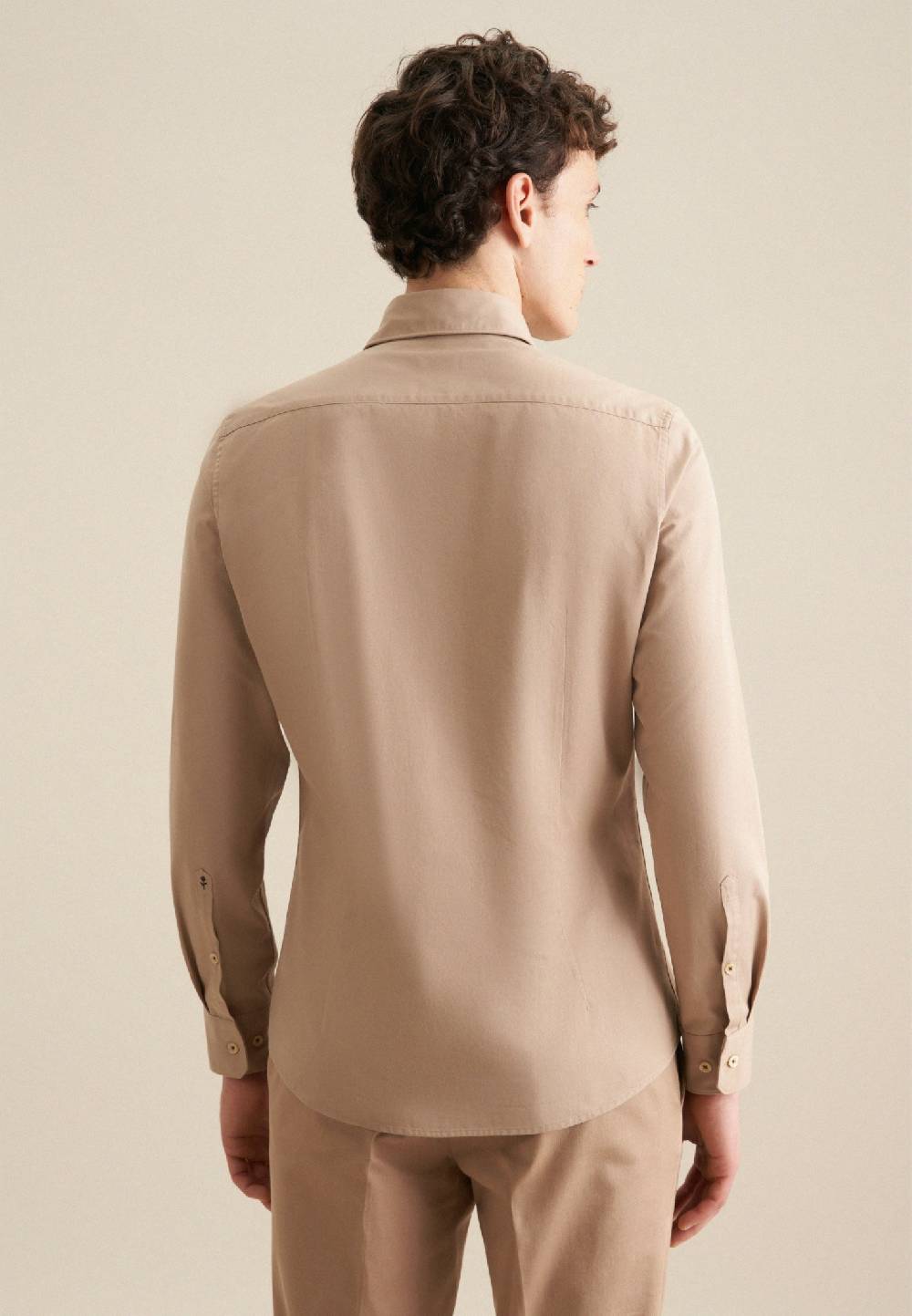 Studio Seidensticker Twill Casual Hemd in Slim mit Kentkragen Begrenztes Angebot