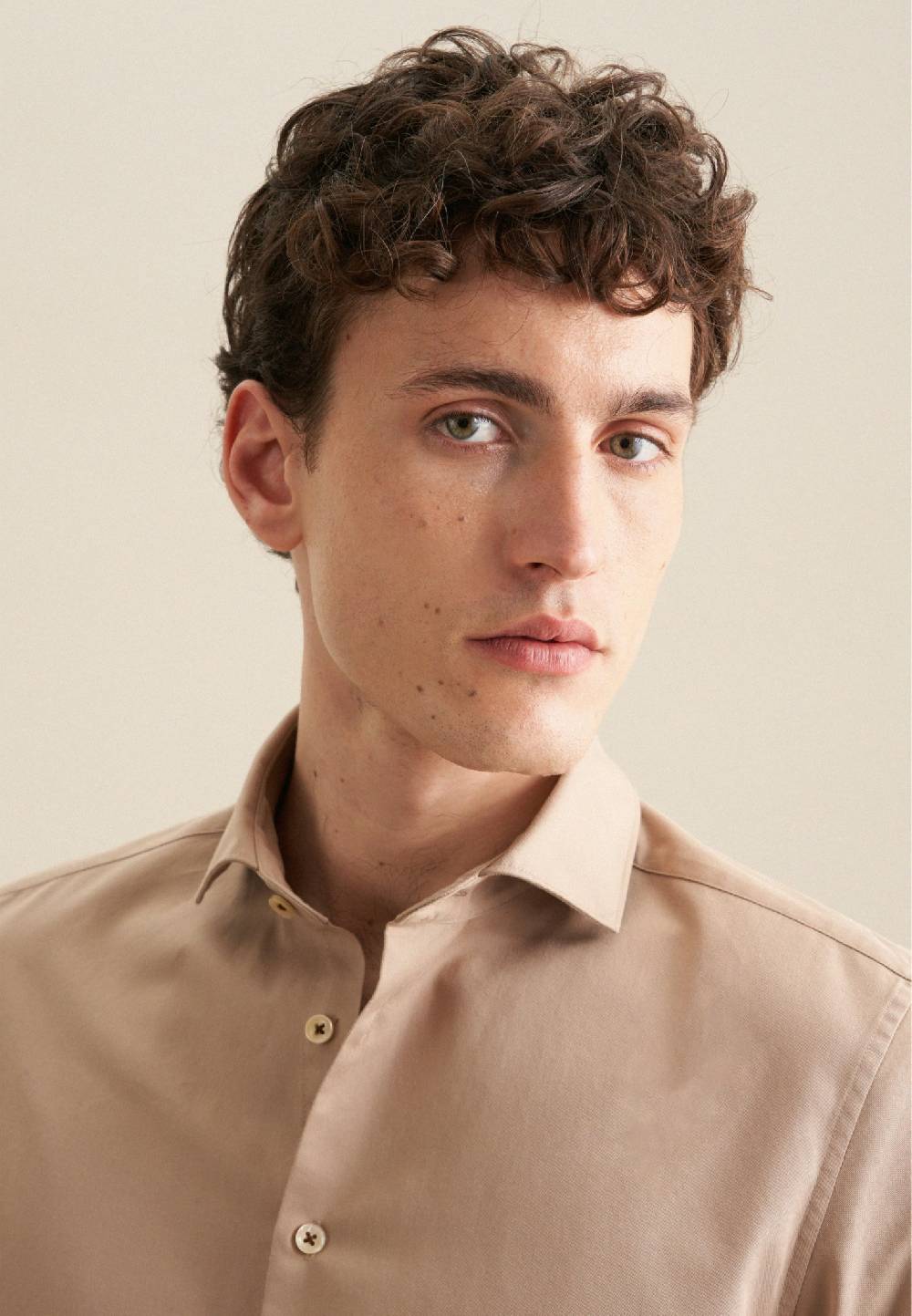 Studio Seidensticker Twill Casual Hemd in Slim mit Kentkragen Begrenztes Angebot