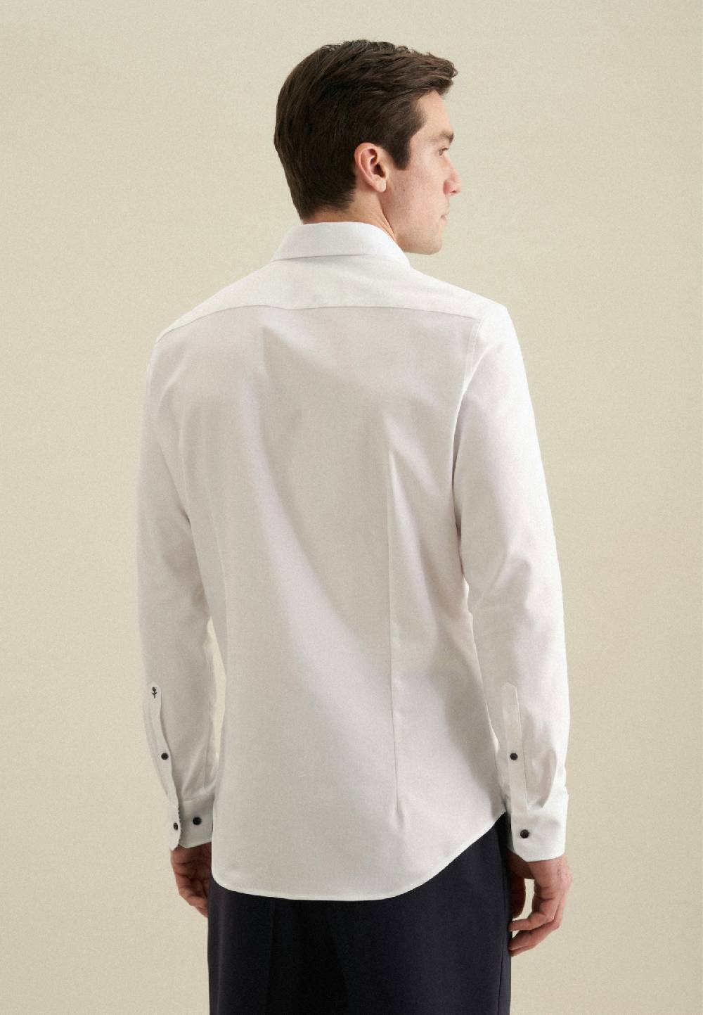 Studio Seidensticker Twill Performance-Hemd in Slim mit Kentkragen Bis zu 60% Rabatt