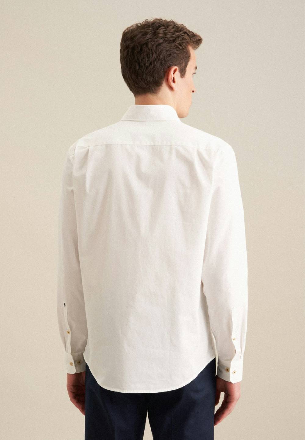 Studio Seidensticker Twill Casual Hemd in Regular mit Kentkragen Nur für heute