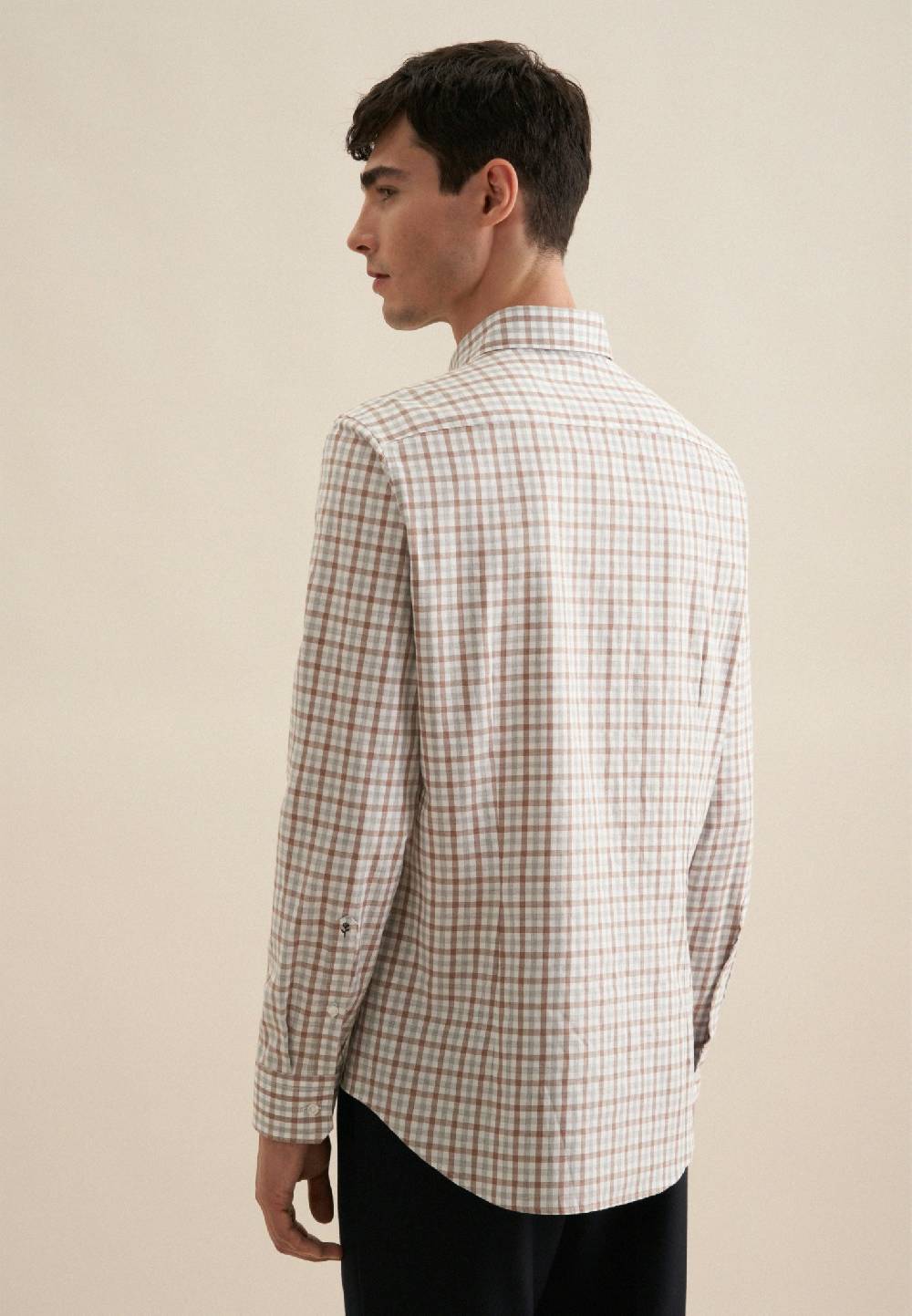 Studio Seidensticker Flanell Flanellhemd in Shaped mit Button-Down-Kragen Bis zu 55% Rabatt