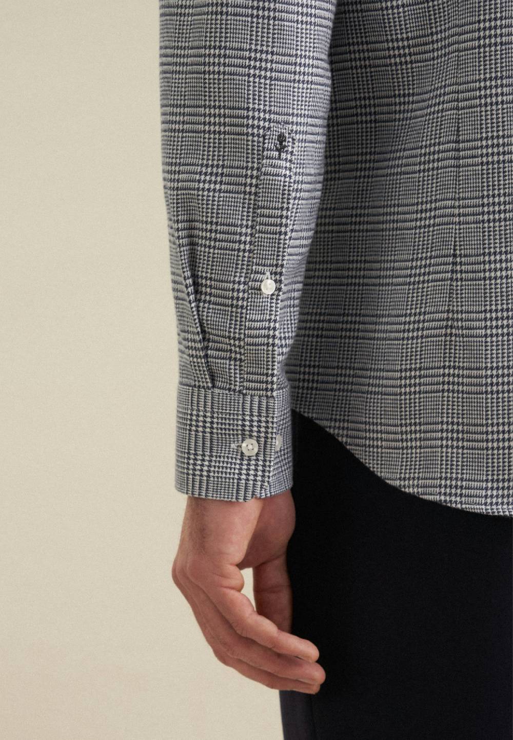 Studio Seidensticker Flanell Flanellhemd in Shaped mit Kentkragen Discount Store für neue Produkte