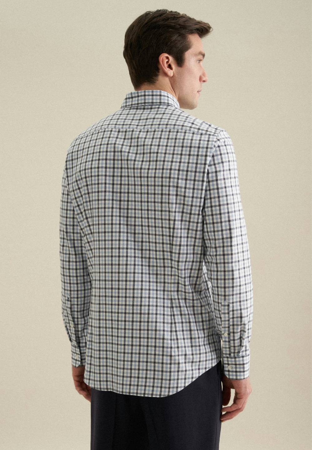 Studio Seidensticker Flanell Flanellhemd in Slim mit Button-Down-Kragen Speichern exportieren