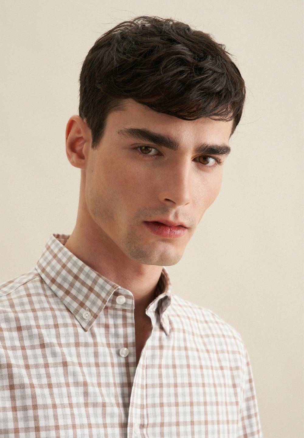 Studio Seidensticker Flanell Flanellhemd in Slim mit Button-Down-Kragen Black Friday Preise