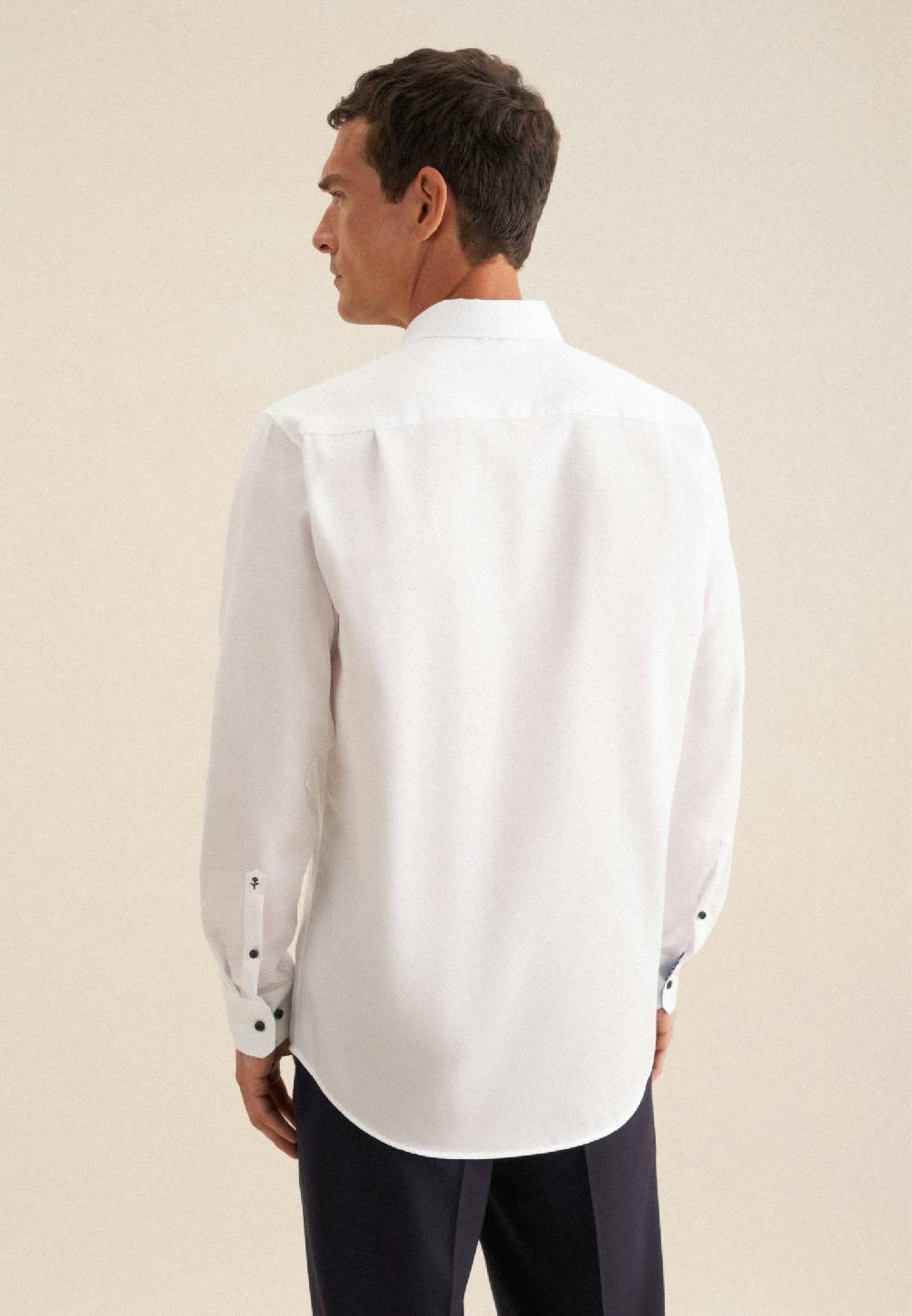 Studio Seidensticker Bügelfreies Twill Business Hemd in Regular mit Button-Down-Kragen Sonderangebot