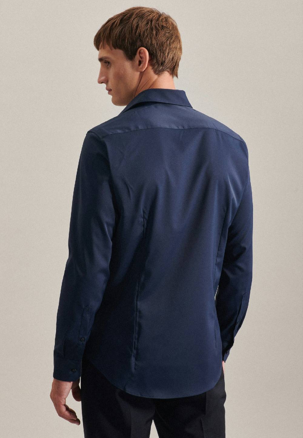 Studio Seidensticker Twill Performance-Hemd in Slim mit Kentkragen Flash Sale