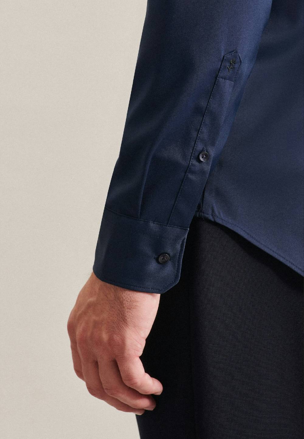 Studio Seidensticker Twill Performance-Hemd in Slim mit Kentkragen Flash Sale
