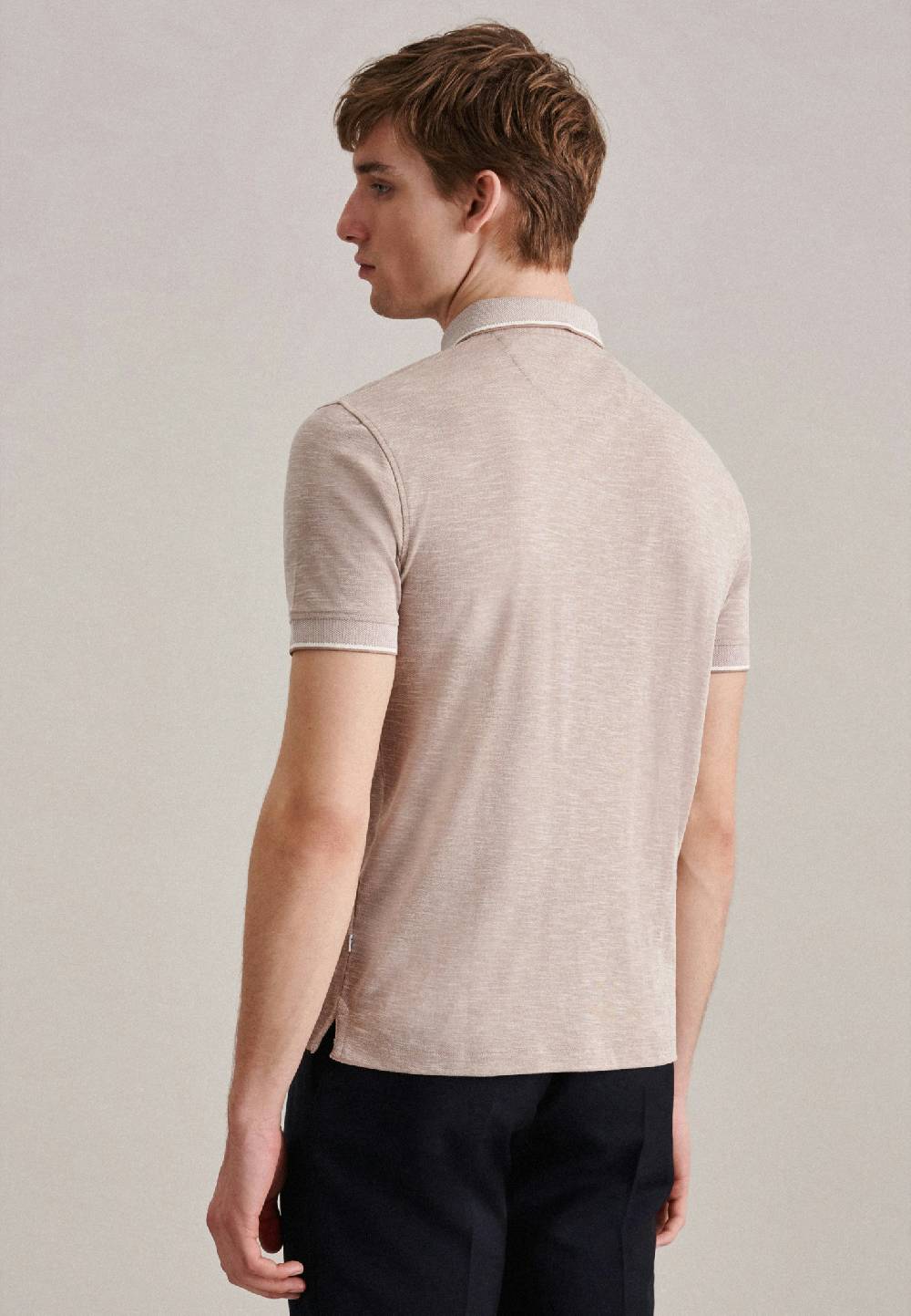 Studio Seidensticker Kragen Polo-Shirt Tailliert (Slim-Fit) Neueste Stile