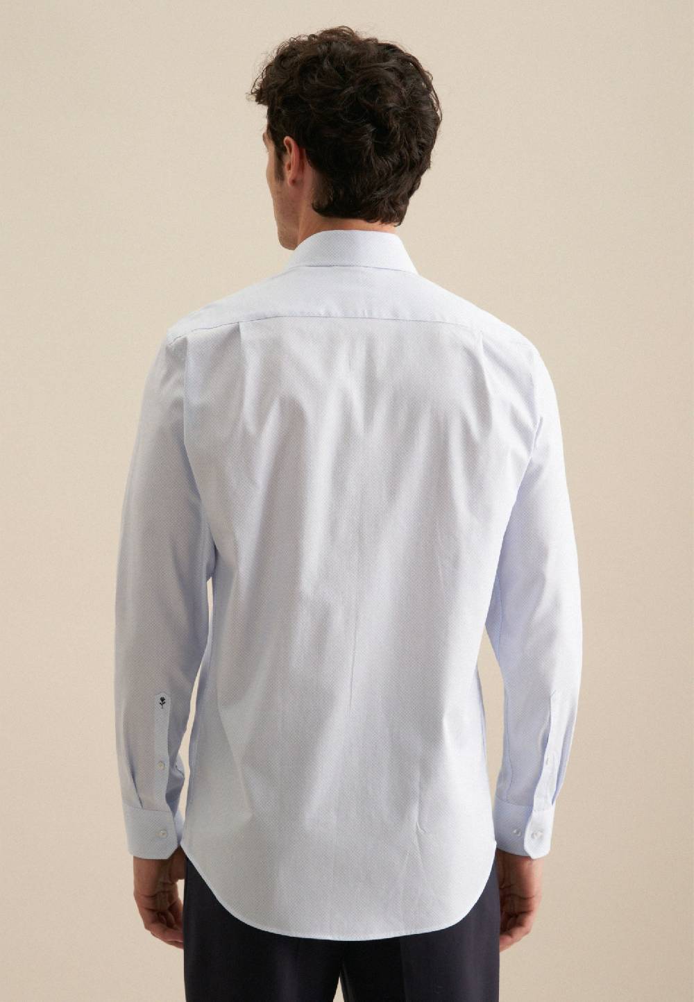 Studio Seidensticker Twill Business Hemd in Comfort mit Kentkragen Outlet