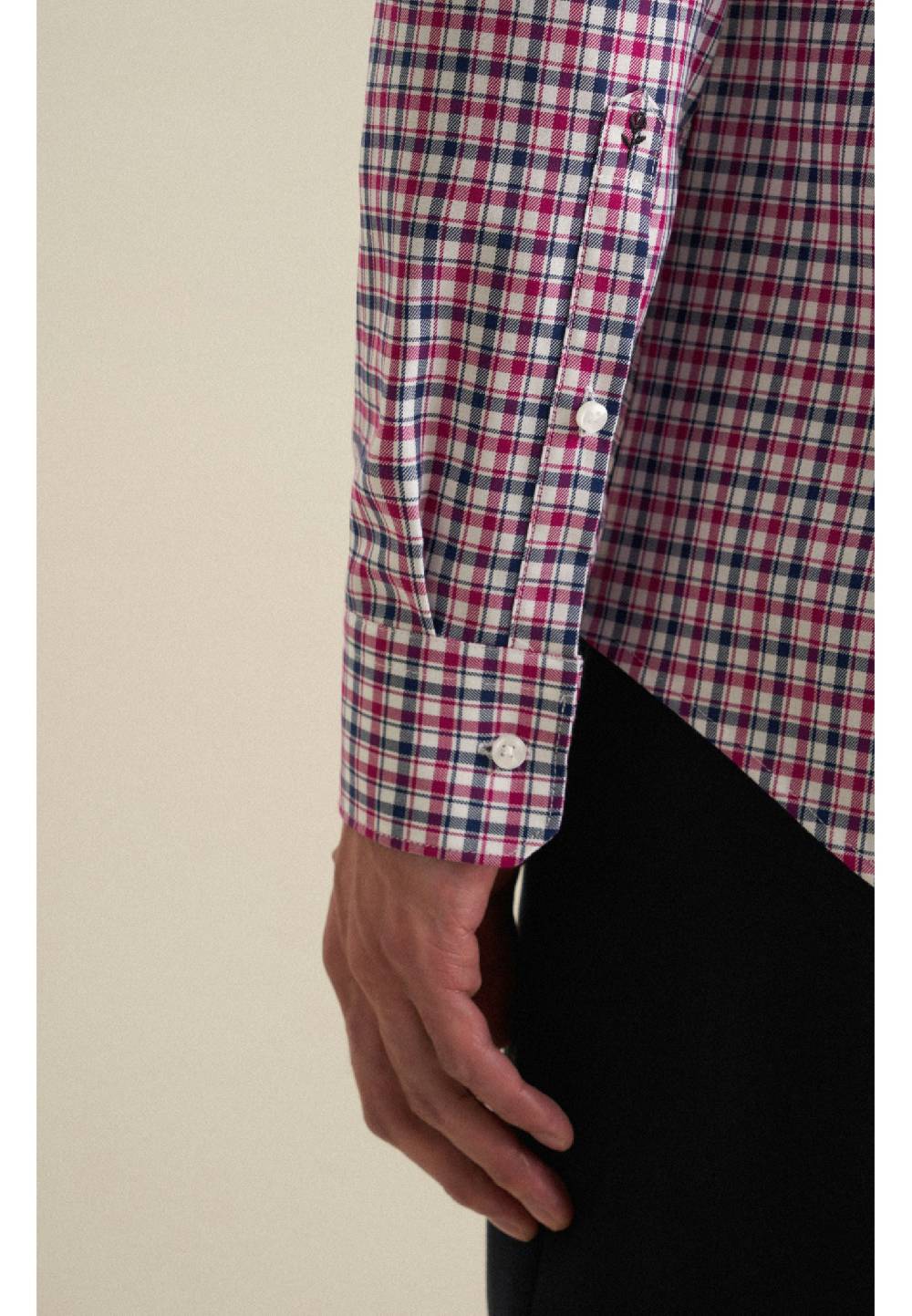 Studio Seidensticker Bügelfreies Twill Business Hemd in Slim mit Button-Down-Kragen Fabrik Onlineshop