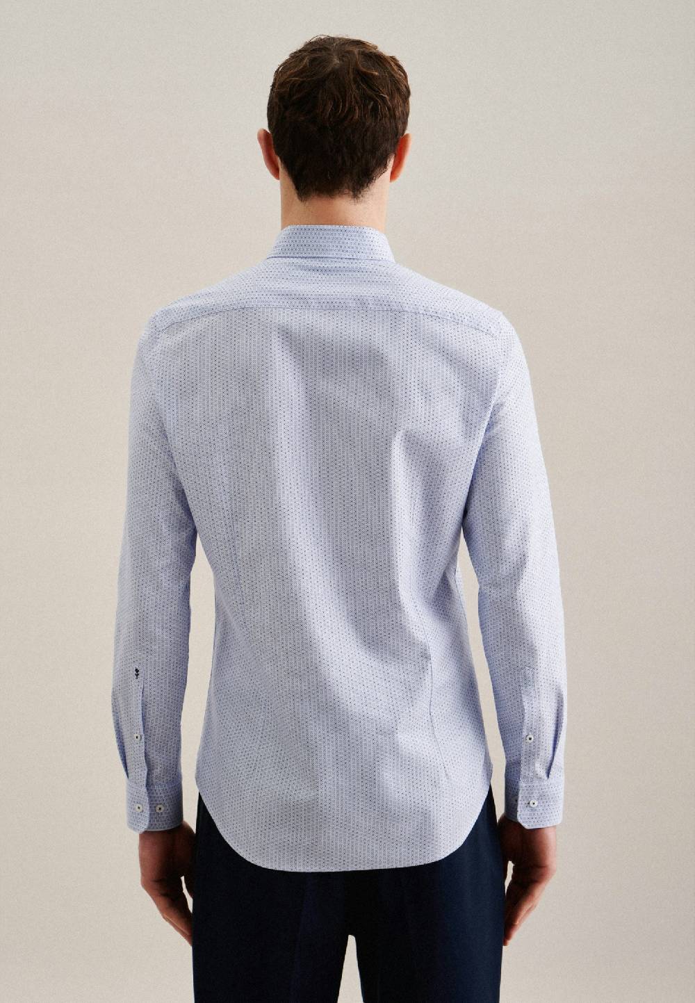 Studio Seidensticker Twill Business Hemd in Slim mit Covered-Button-Down-Kragen Jubiläumsangebot