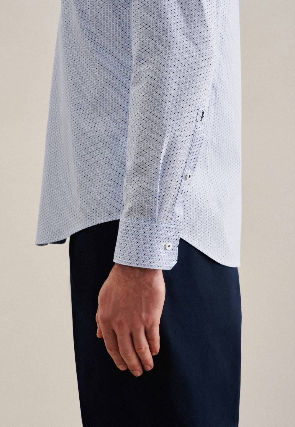 Studio Seidensticker Twill Business Hemd in Slim mit Covered-Button-Down-Kragen Jubiläumsangebot