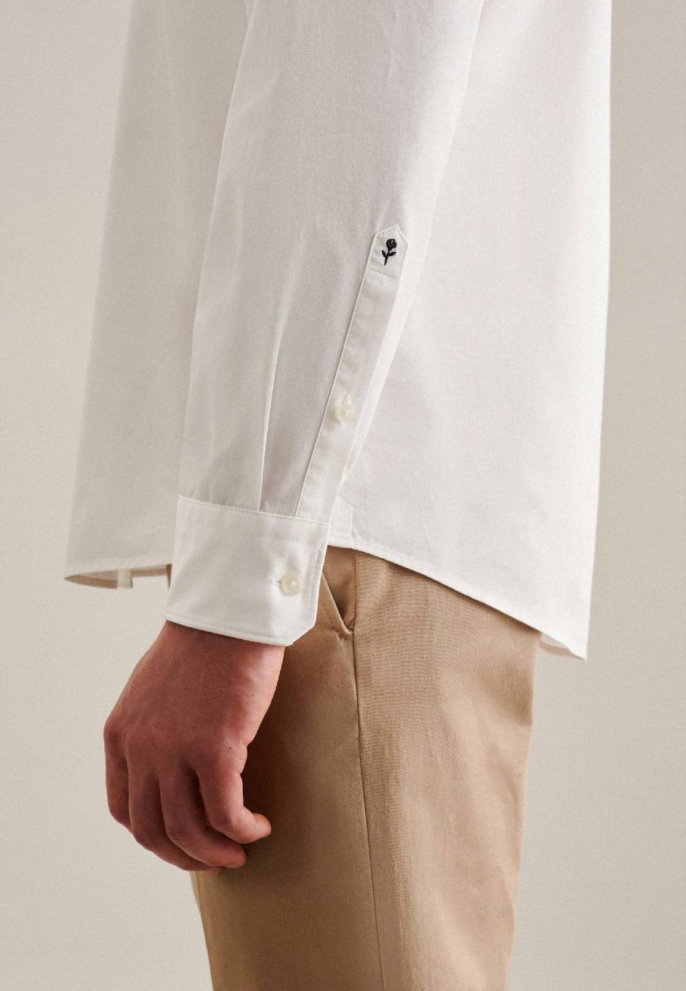 Studio Seidensticker Twill Casual Hemd in Regular mit Kentkragen Kostenloser Versand