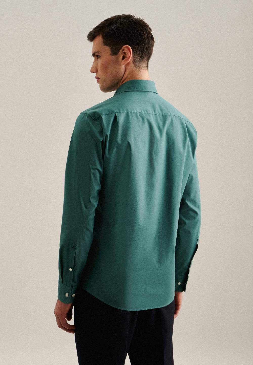 Studio Seidensticker Twill Casual Hemd in Regular mit Kentkragen Limitierter Zeitrabatt