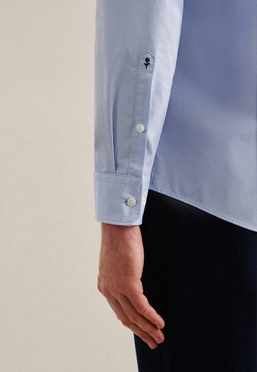 Studio Seidensticker Twill Casual Hemd in Regular mit Kentkragen Fabrik Onlineshop