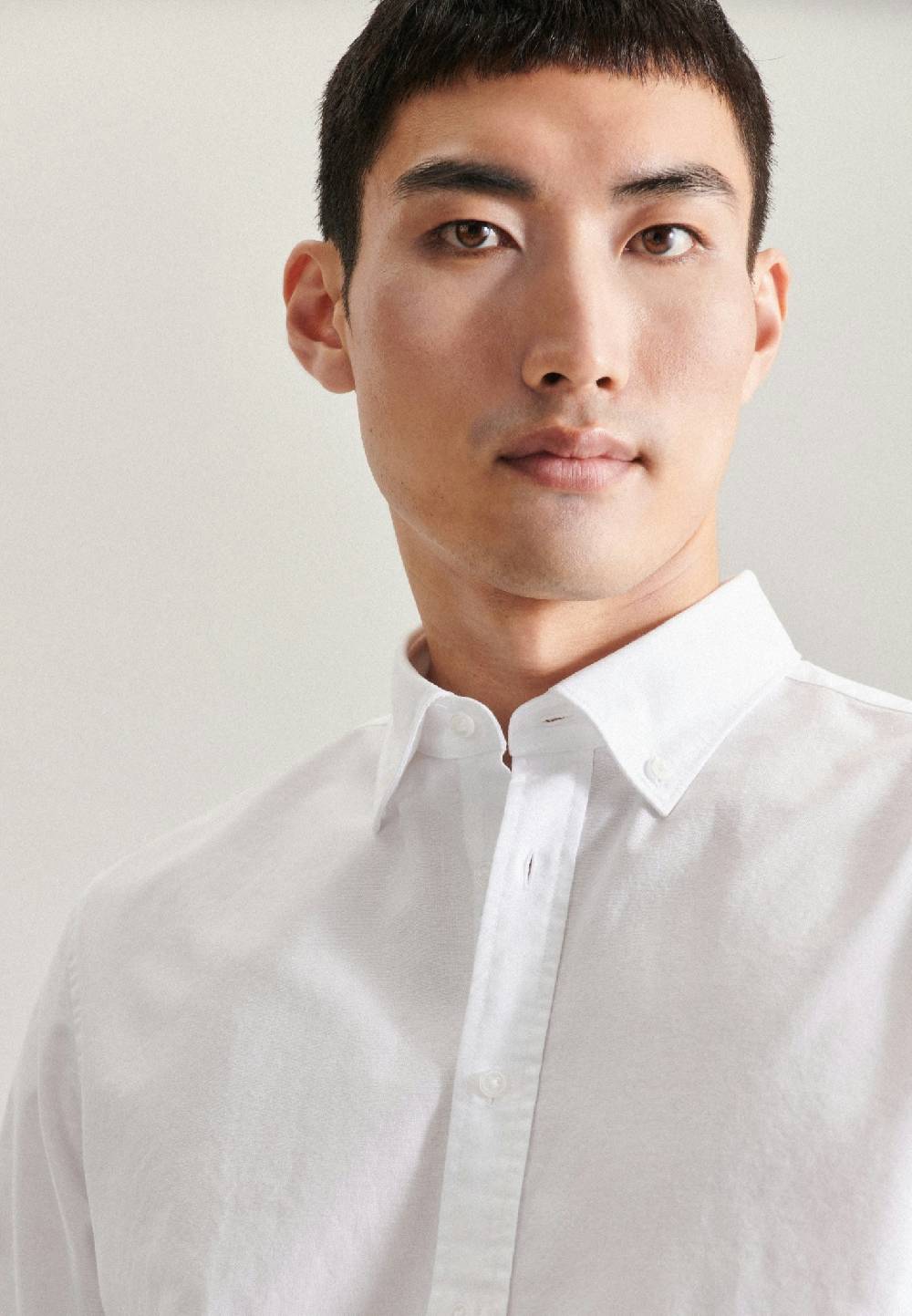 Studio Seidensticker Oxford Business Hemd in Shaped mit Button-Down-Kragen Online Shopping
