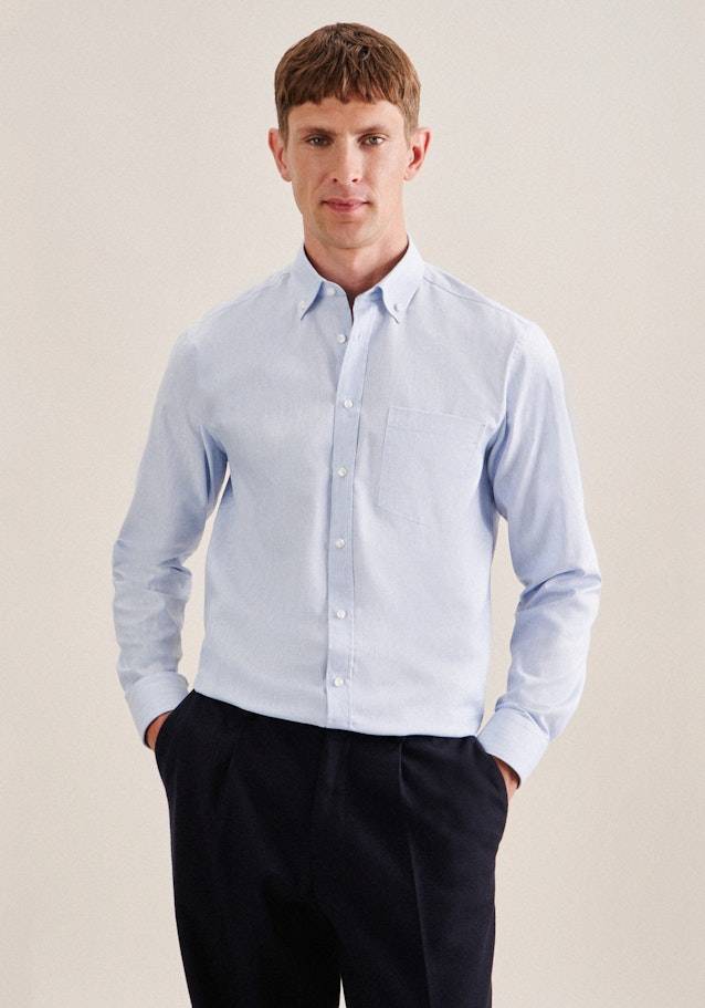 Studio Seidensticker Twill Business Hemd in Regular mit Button-Down-Kragen Kostenlose Rückgabe