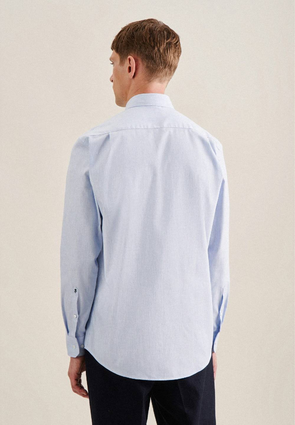 Studio Seidensticker Twill Business Hemd in Regular mit Button-Down-Kragen Kostenlose Rückgabe