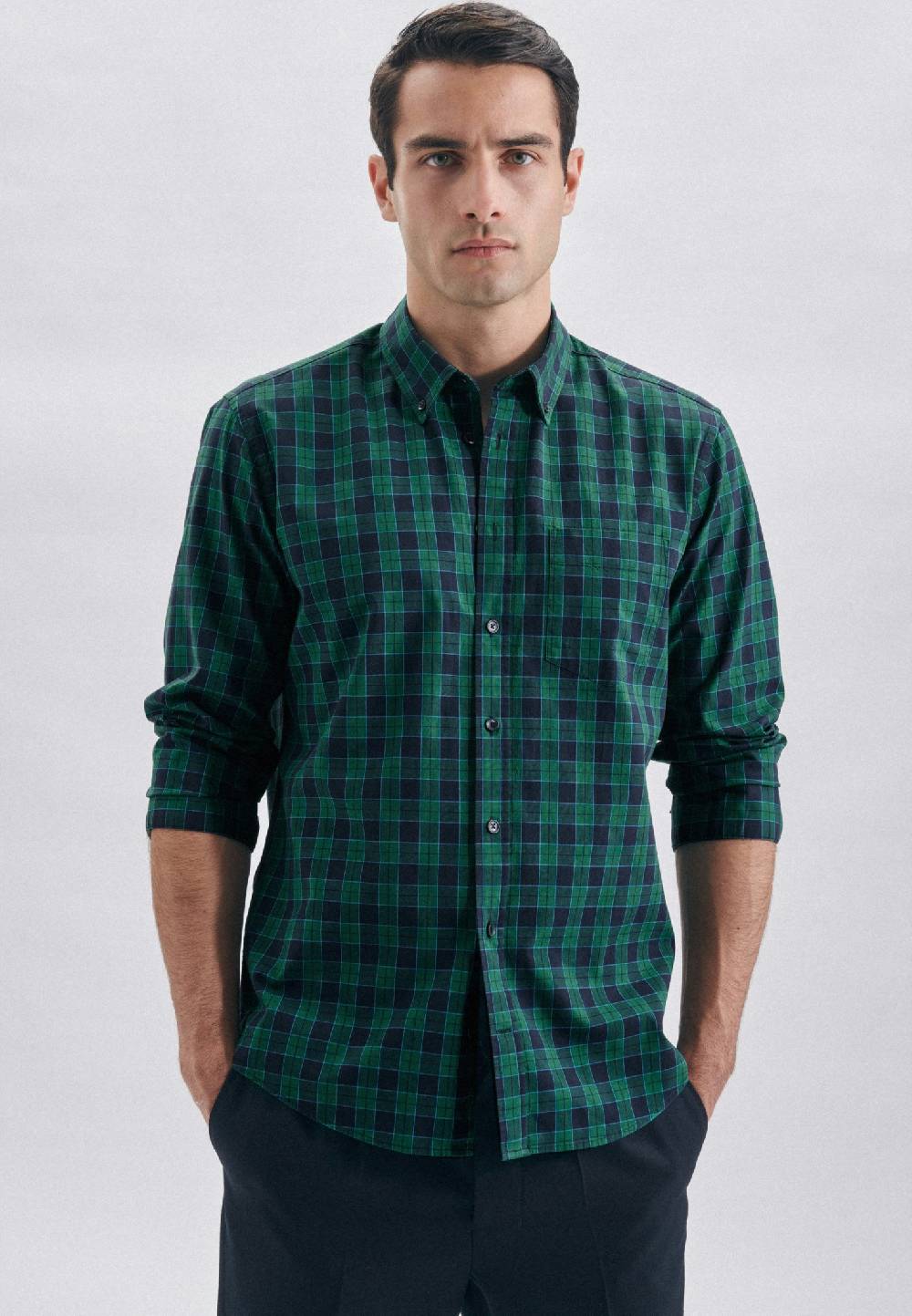 Studio Seidensticker Oxford Oxfordhemd in Regular mit Button-Down-Kragen Letzte 2 Tage