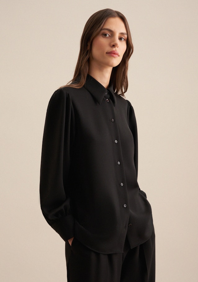 Studio Seidensticker Krepp Hemdbluse Preisnachlass