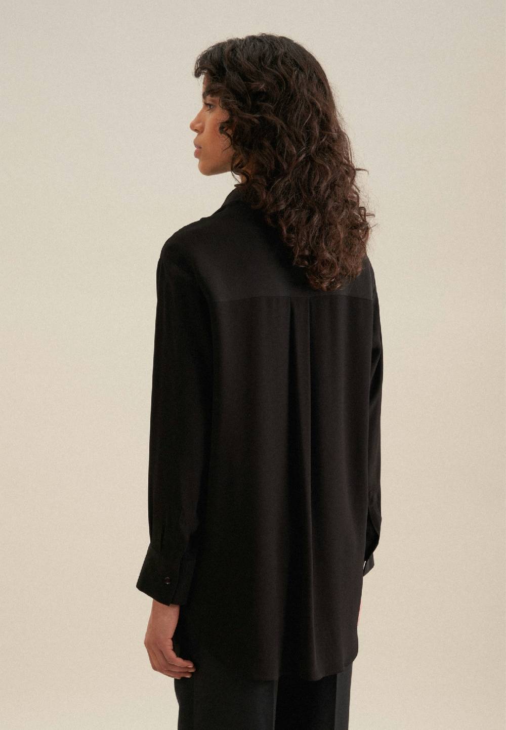 Studio Seidensticker Krepp Longbluse Black Friday