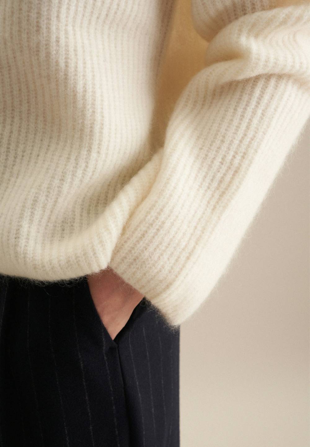 Studio Seidensticker V-Neck Strick-Jacke Oversized Valentinstagsangebot