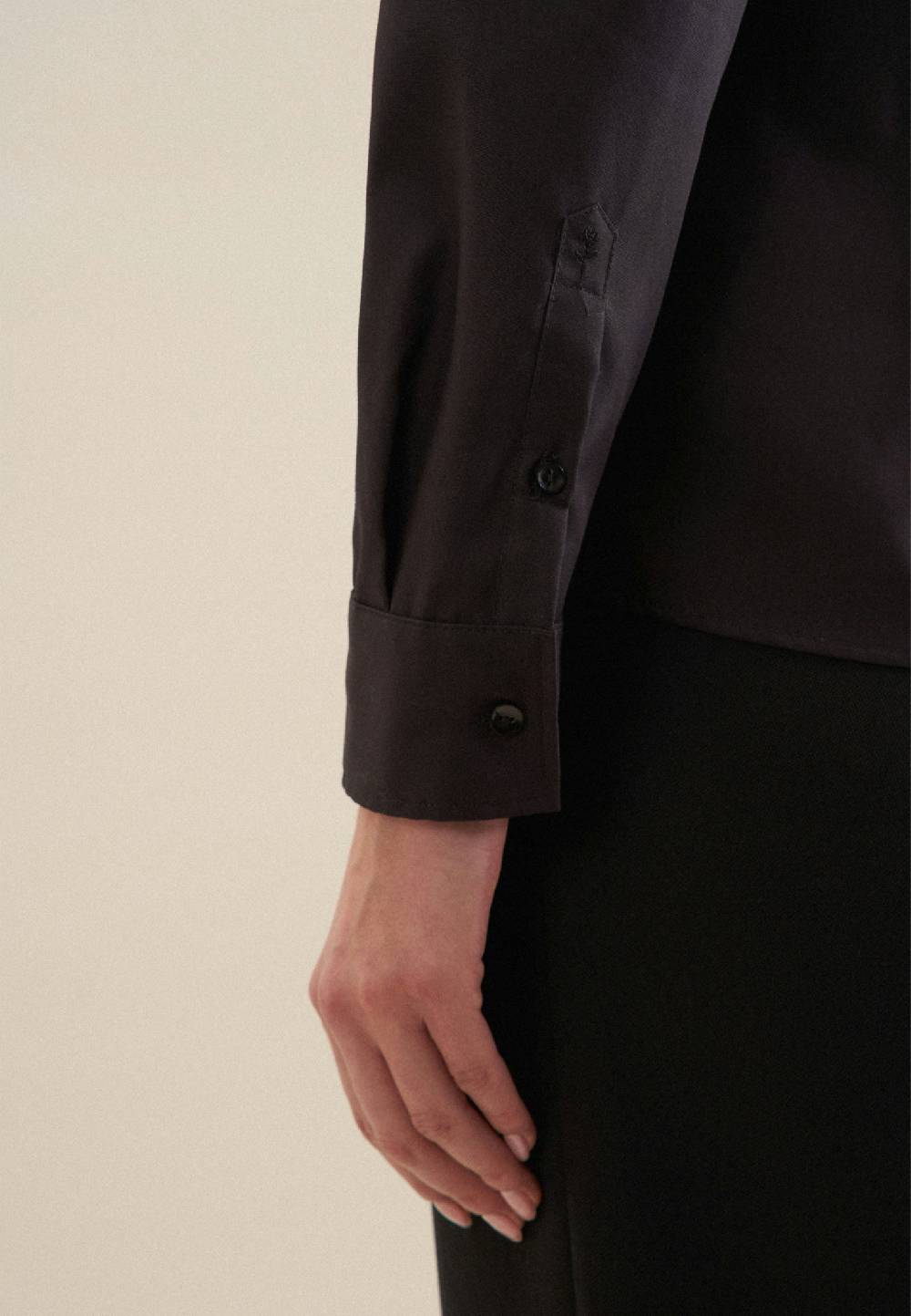 Studio Seidensticker Bügelfreie Fil a fil Hemdbluse Wochenangebot
