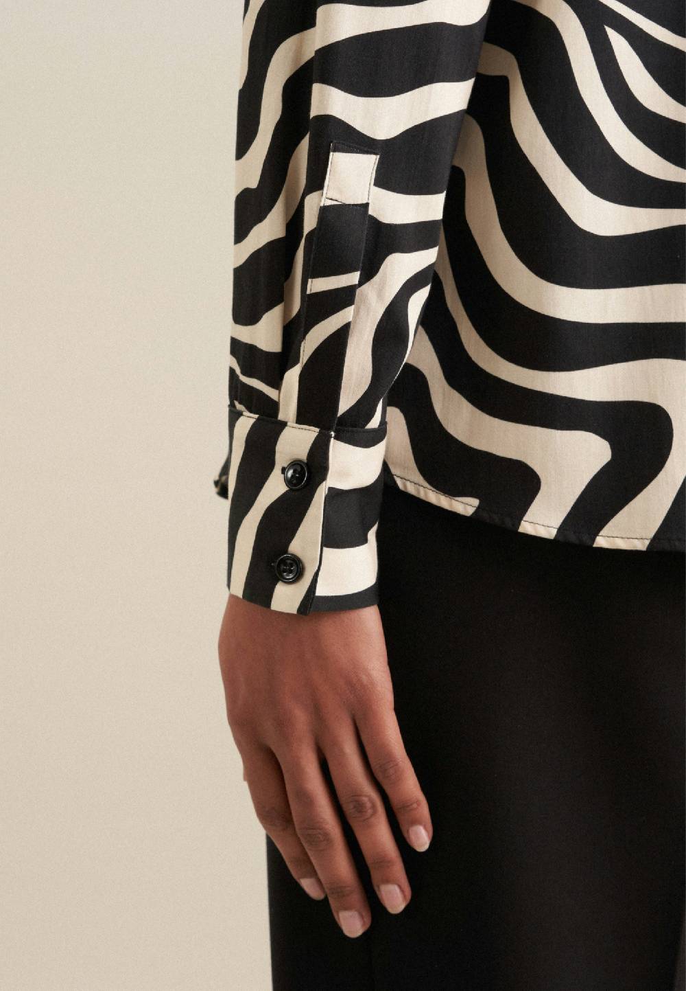 Studio Seidensticker Satin Hemdbluse Letzte 3 Tage