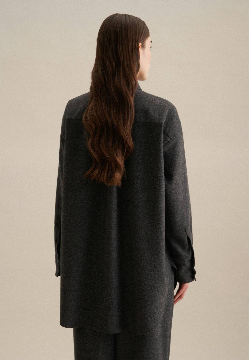 Studio Seidensticker Flanell Longbluse Bis zu 50% Rabatt