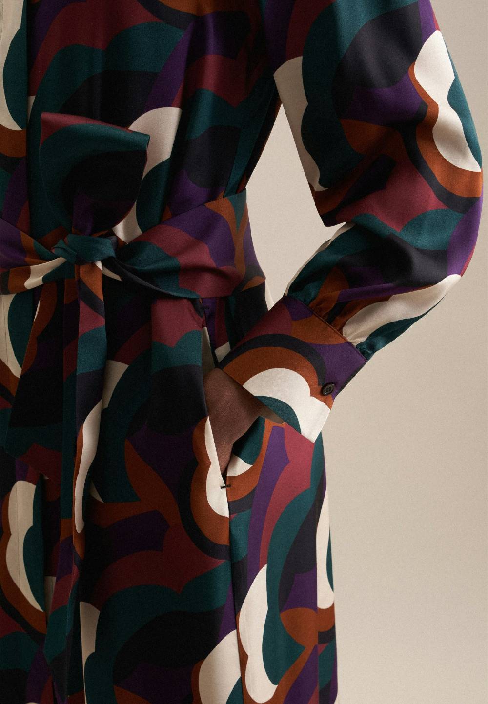 Studio Seidensticker Satin Midi Kleid Vierteljährliche Förderung