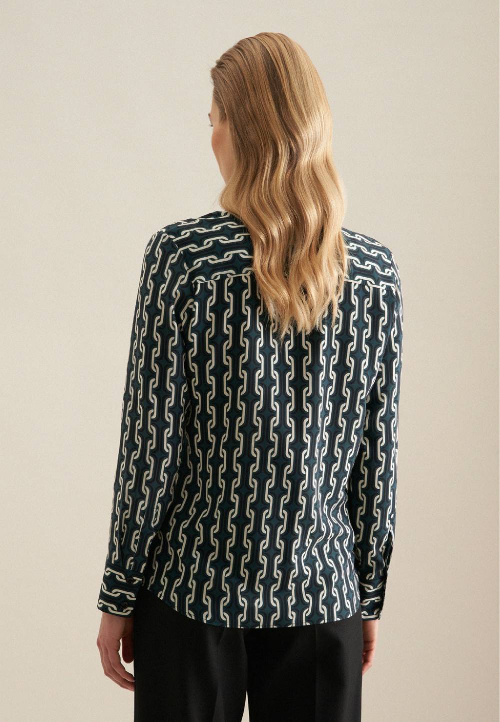 Studio Seidensticker Leinwandbindung Hemdbluse 50% Rabatt mit kostenlosem Versand